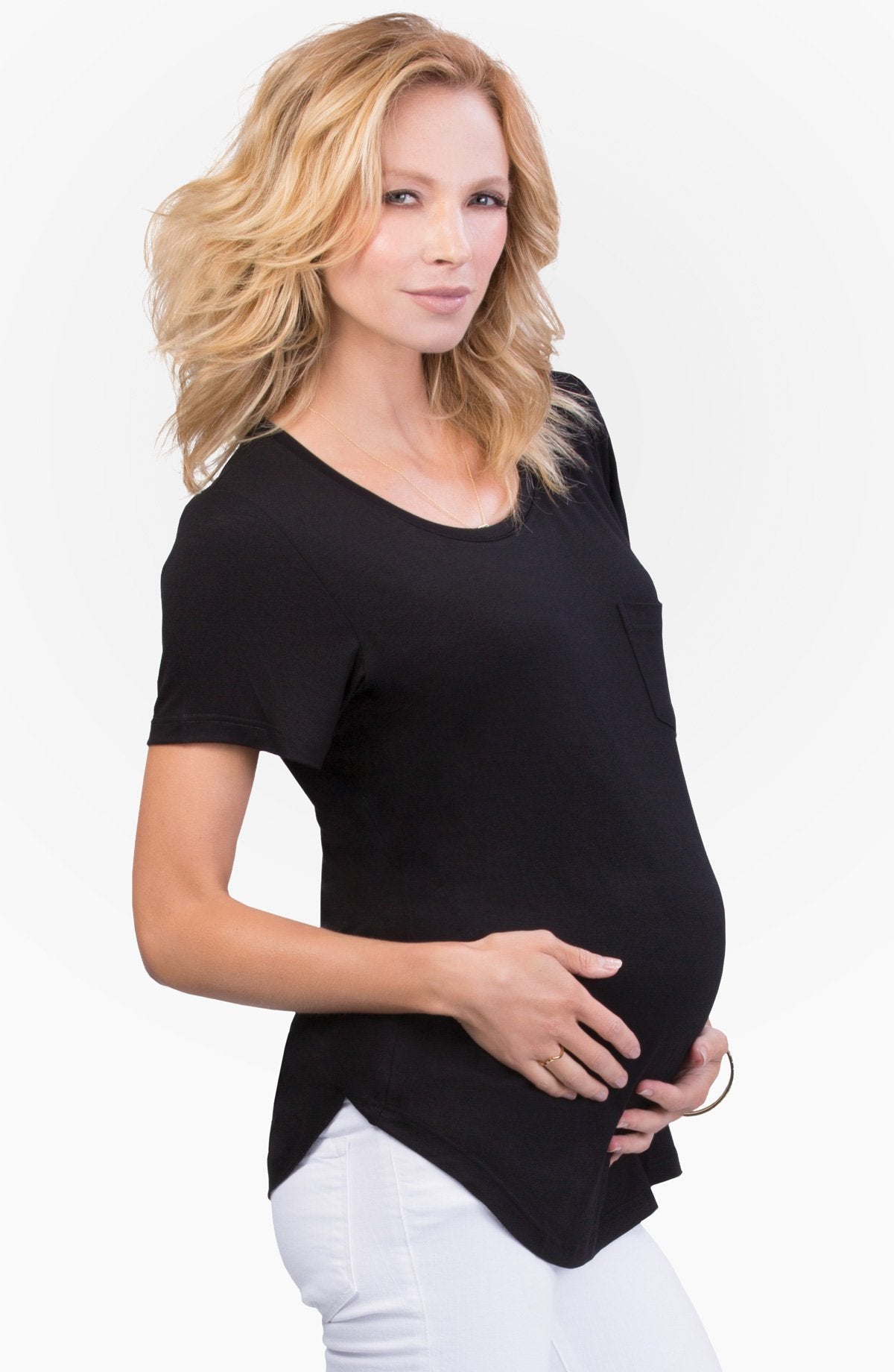 Belly Bandit Black / Small Belly Bandit® Perfect Nursing Tee