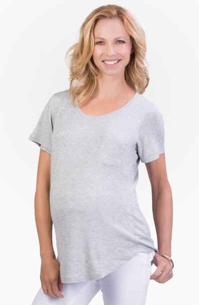 Belly Bandit Heather Grey / Small Belly Bandit® Perfect Nursing Tee